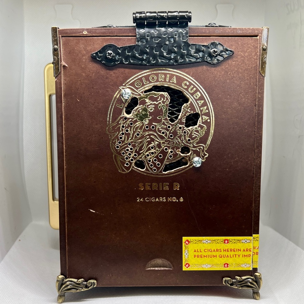 Cigar Box Bluetooth speaker. Handmade functional piece of art.